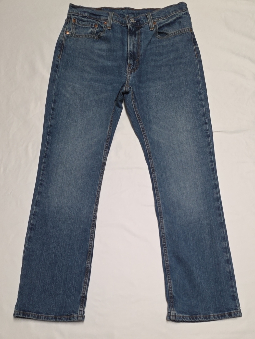 Levi's Men's 527 Slim Bootcut Fit Blue Jeans
